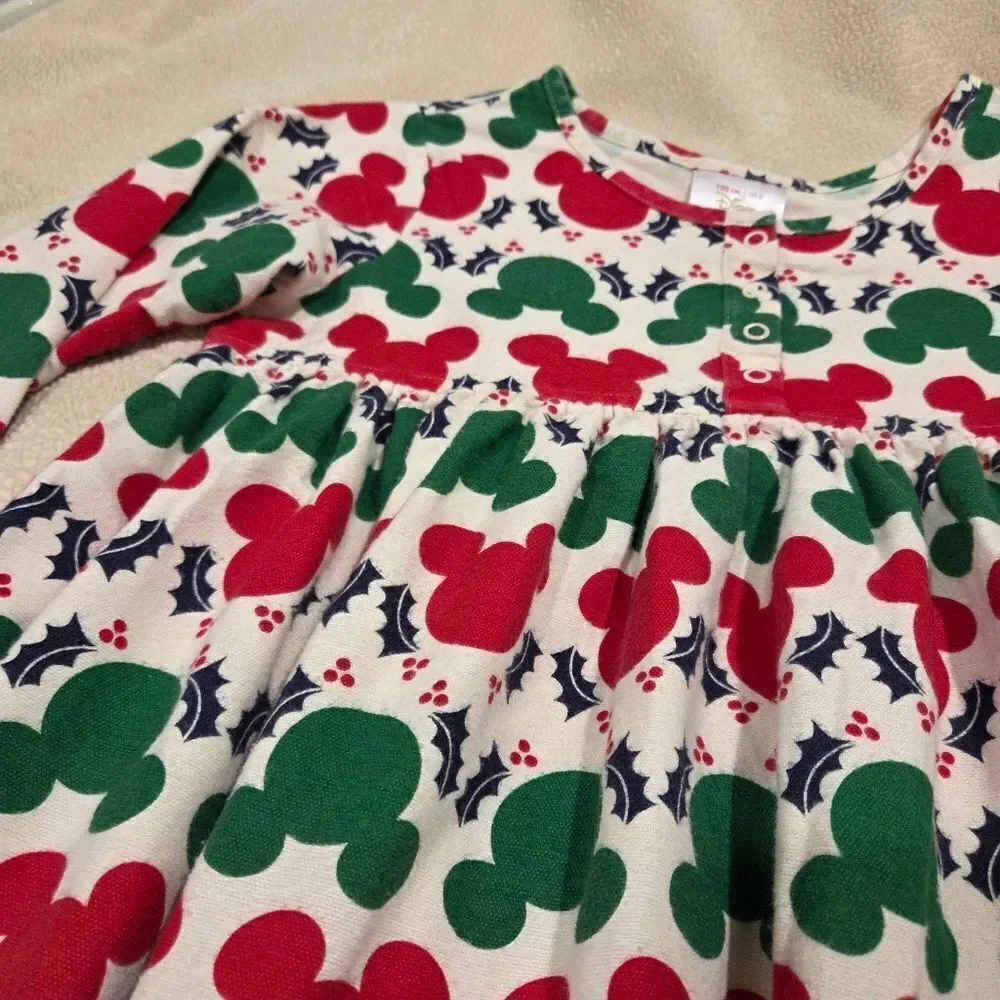 Hanna Andersson Disney Christmas Nightgown, Size 8 (130)
